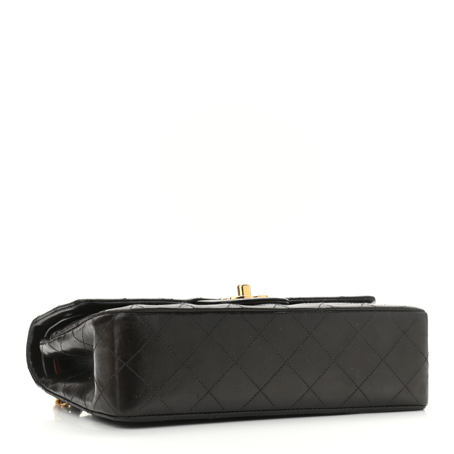 Chanel Lambskin Quilted Small Double Flap Black 5 of 13