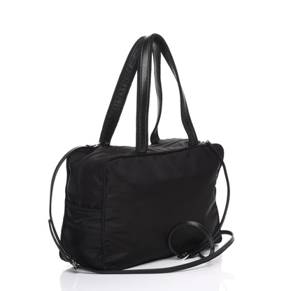 Prada Tessuto Nylon Passama Shoulder Bag Nero Black 4 of 8
