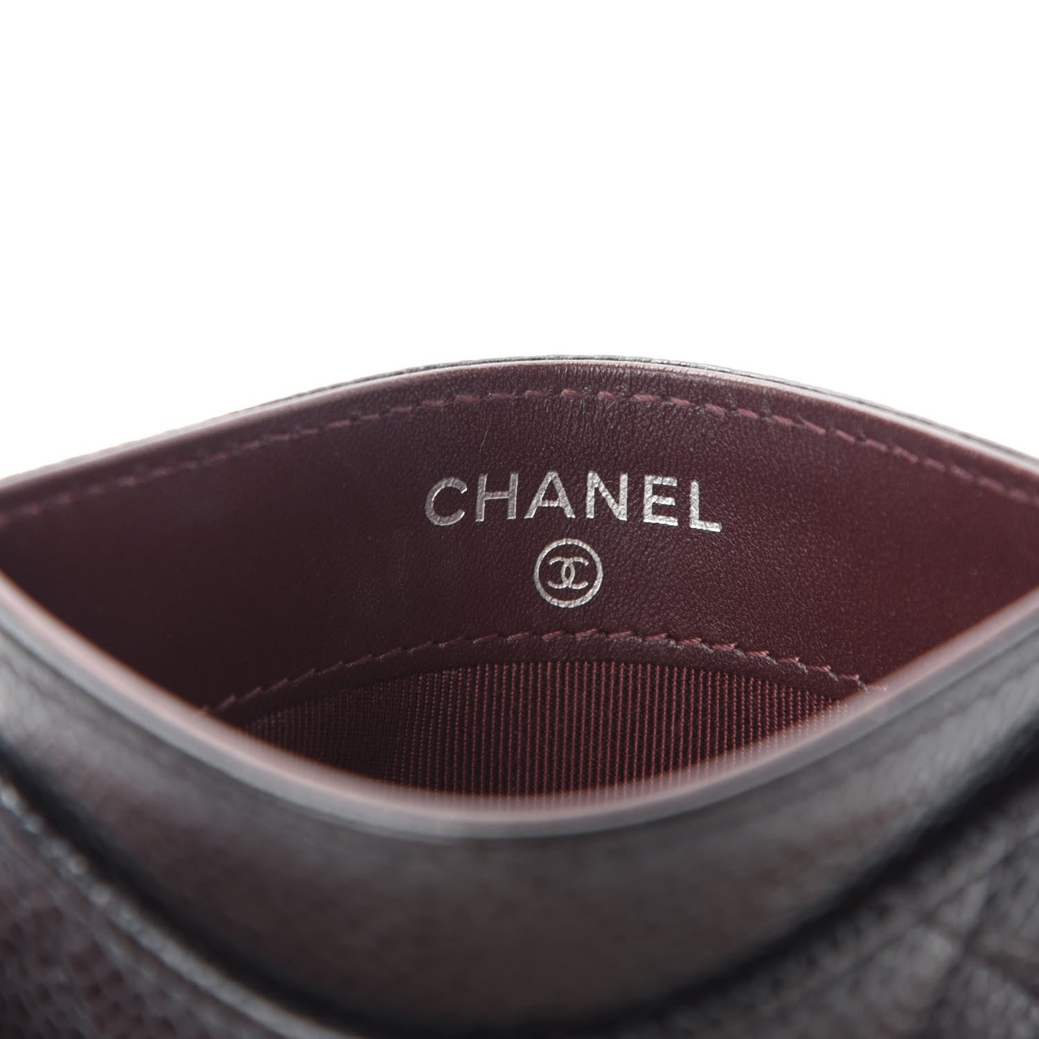 Chanel Caviar Quilted Card Holder Black 6 of 9