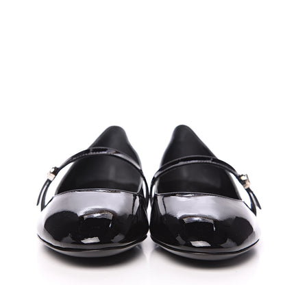 Louis Vuitton Patent Uniformes Ballet Flats 39 Black 2 of 7