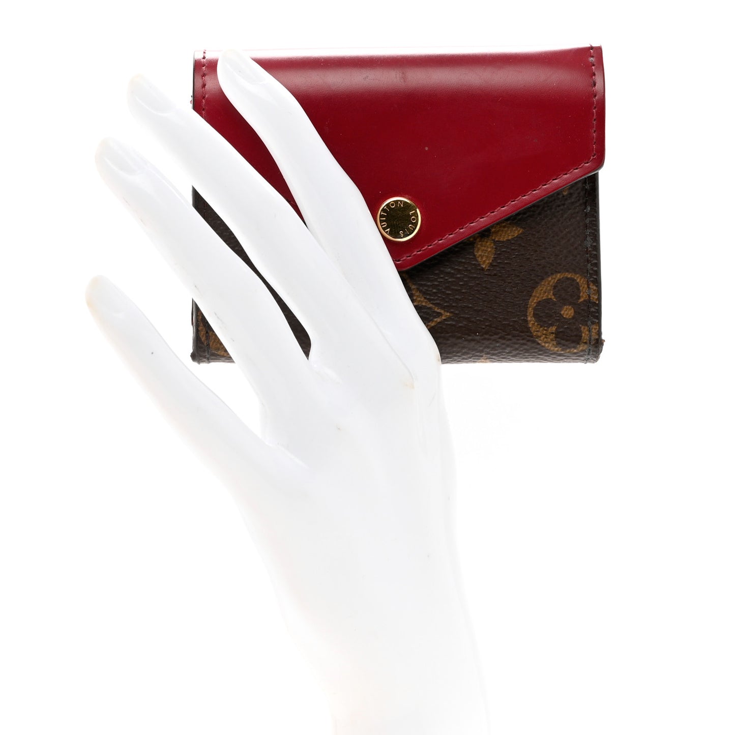 Monogram Zoe Wallet Fuchsia