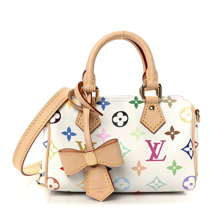 Louis Vuitton LV X TM Monogram Multicolor Nano Speedy White White 1 of 11