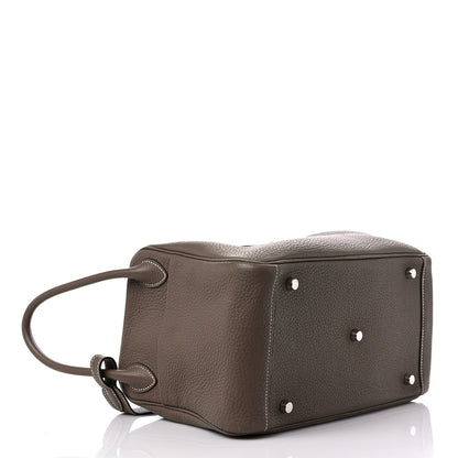 Hermes Taurillon Clemence Lindy 30 Etoupe 4 of 11