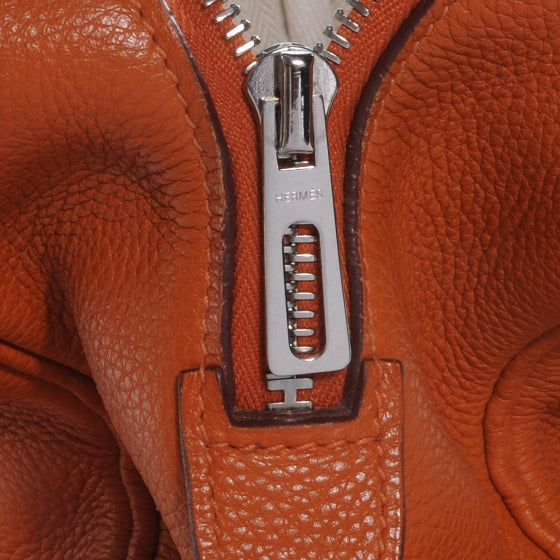 Hermes Taurillon Clemence Victoria II 35 Potiron 10 of 14