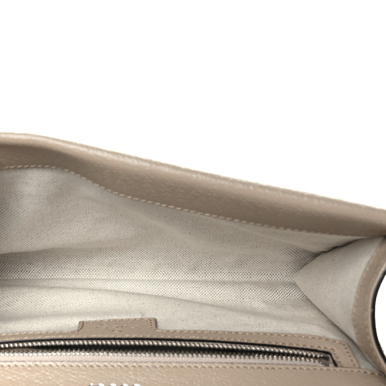 Gucci GG Supreme Monogram Textured Dollar Calfskin Dionysus Small Shoulder Bag Beige Mystic White Oatmeal 5 of 10