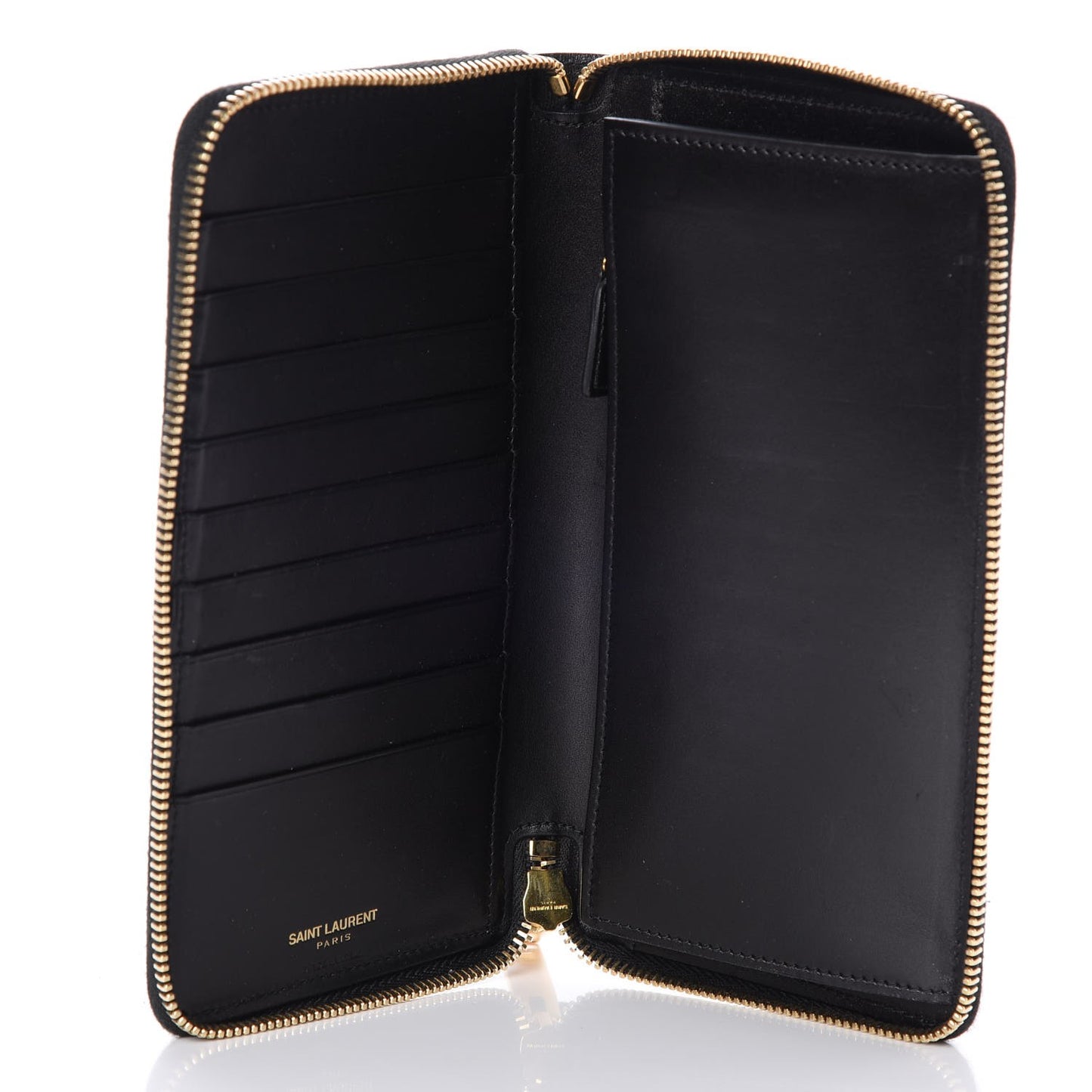 Toile Monogram Classic Zip Around Wallet Black