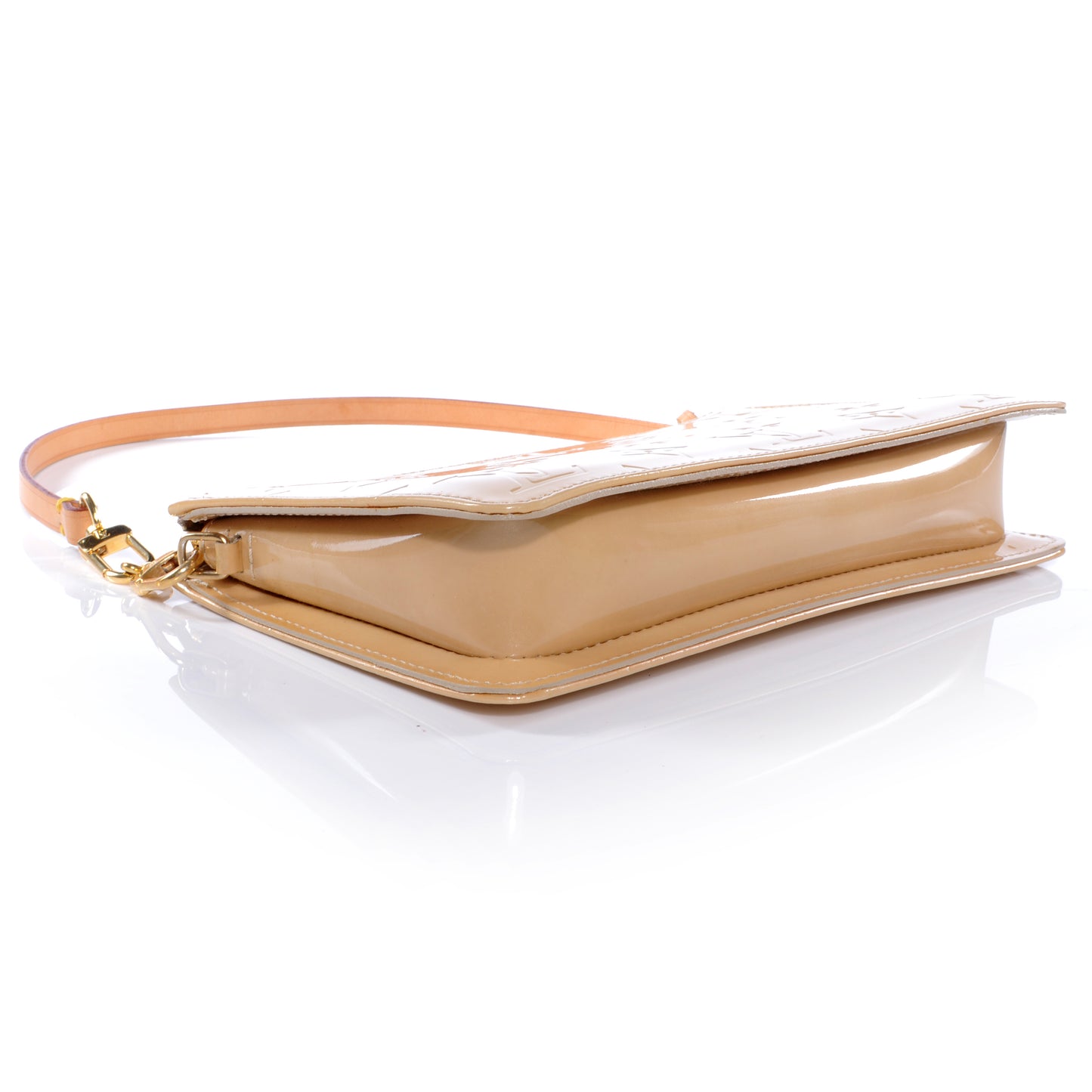Vernis Lexington Pochette Beige