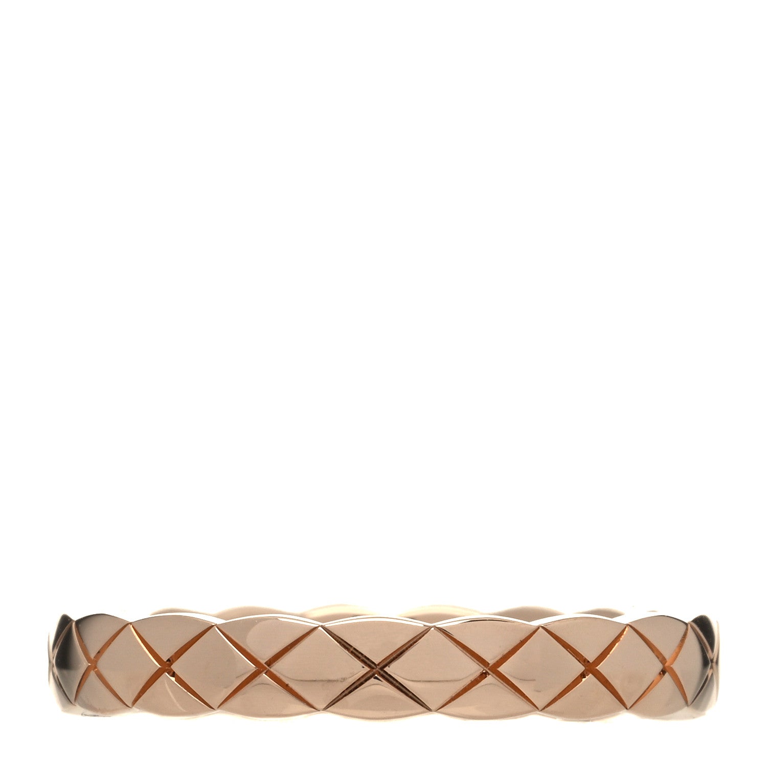 Chanel 18K Beige Gold Mini Coco Crush Ring 56 7.5 1 of 5