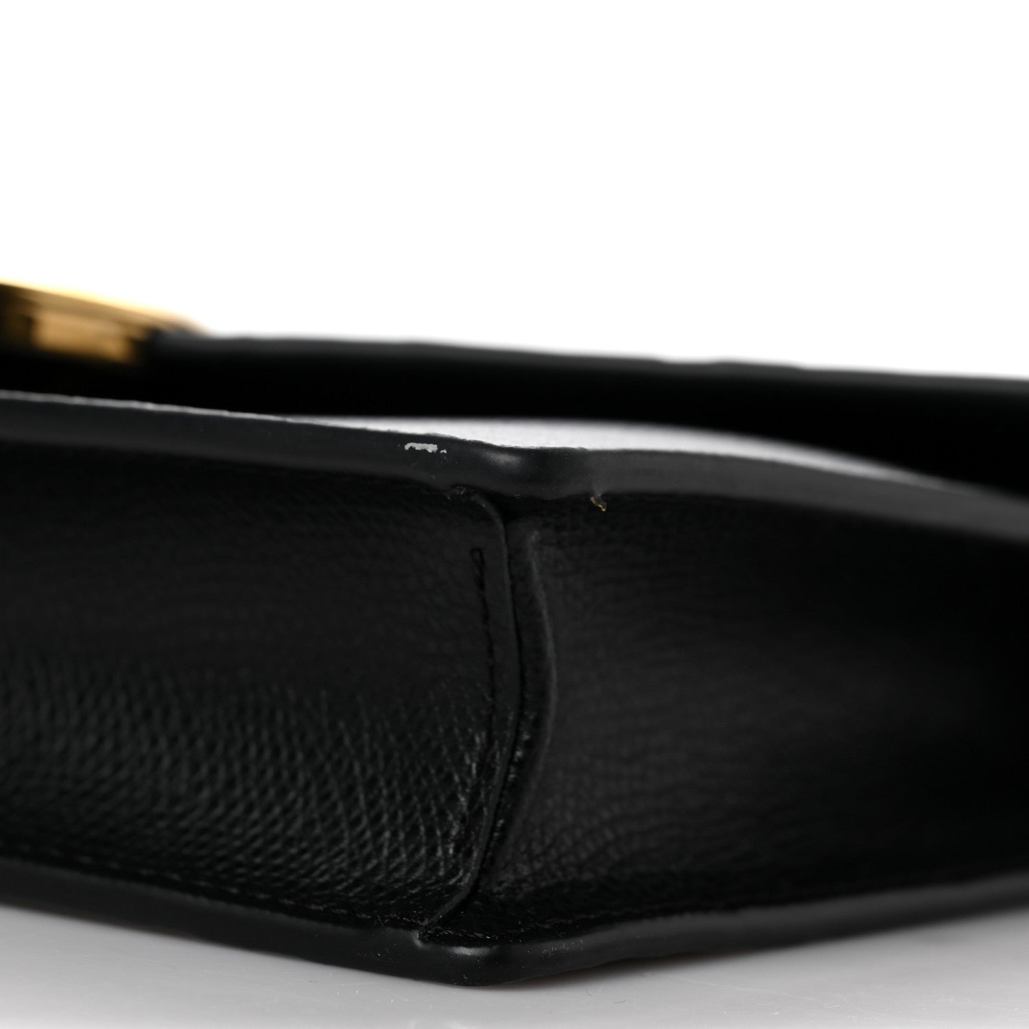 Fendi Vitello Cruise F is Fendi Bi-Color FF 1974 Embossed Medium Envelope Wallet On Chain Black Maya 9 of 11