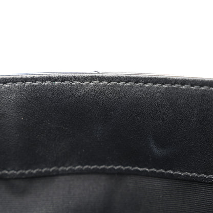 Saint Laurent Calfskin Y Quilted Monogram Monochrome Small Loulou Chain Satchel Black 11 of 13