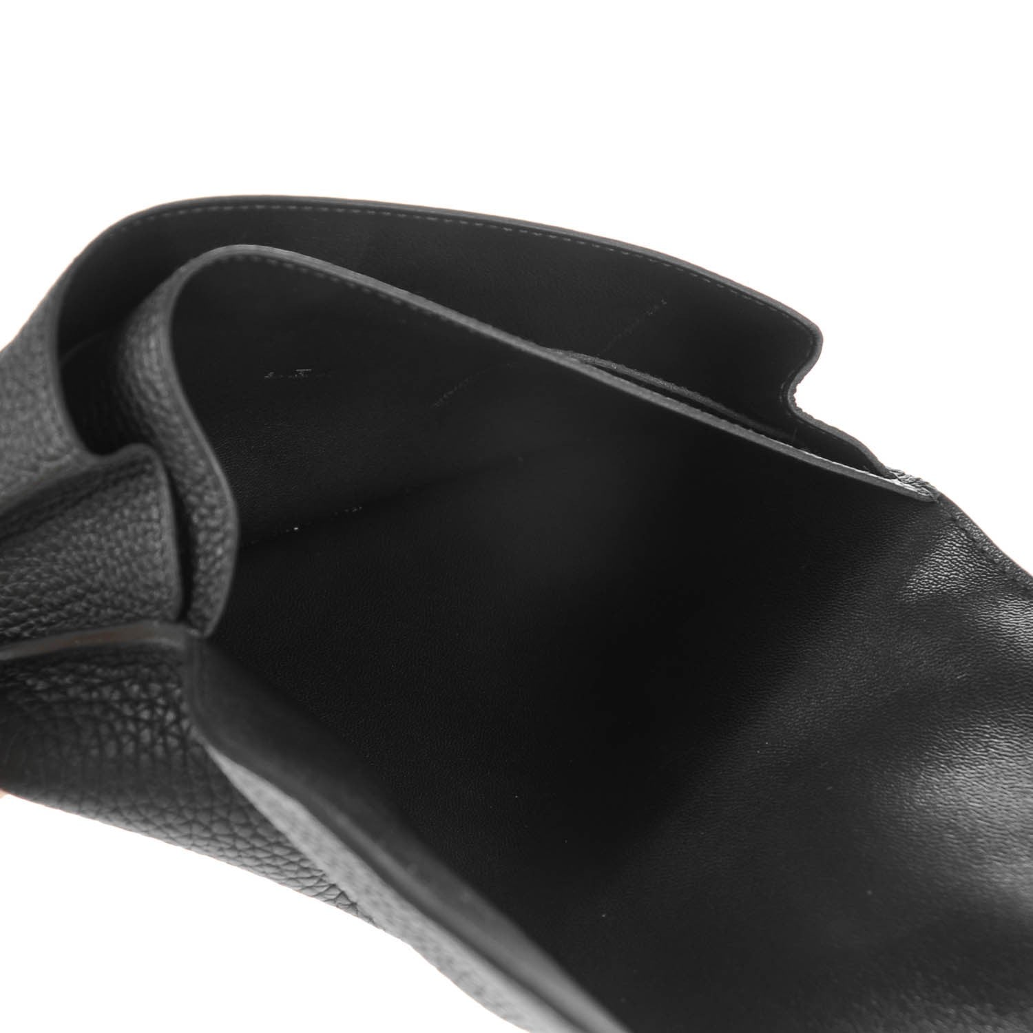 Hermes Togo Dogon Duo Wallet Black 7 of 8