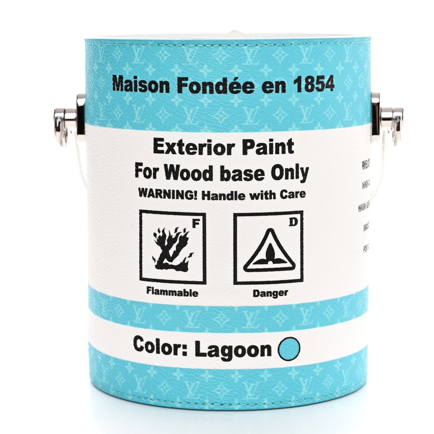 Louis Vuitton Monogram LV Paint Can Turquoise 10 of 12