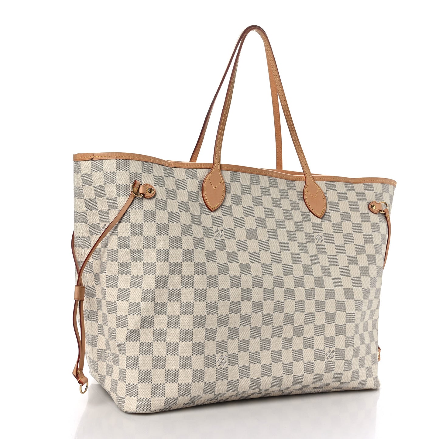 Damier Azur Neo Neverfull GM Rose Ballerine