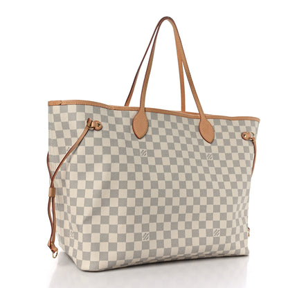 Louis Vuitton Damier Azur Neo Neverfull GM Rose Ballerine 3 of 8