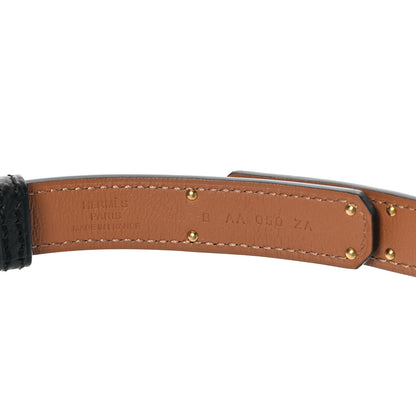 Hermes Epsom Kelly Belt Black 3 of 4