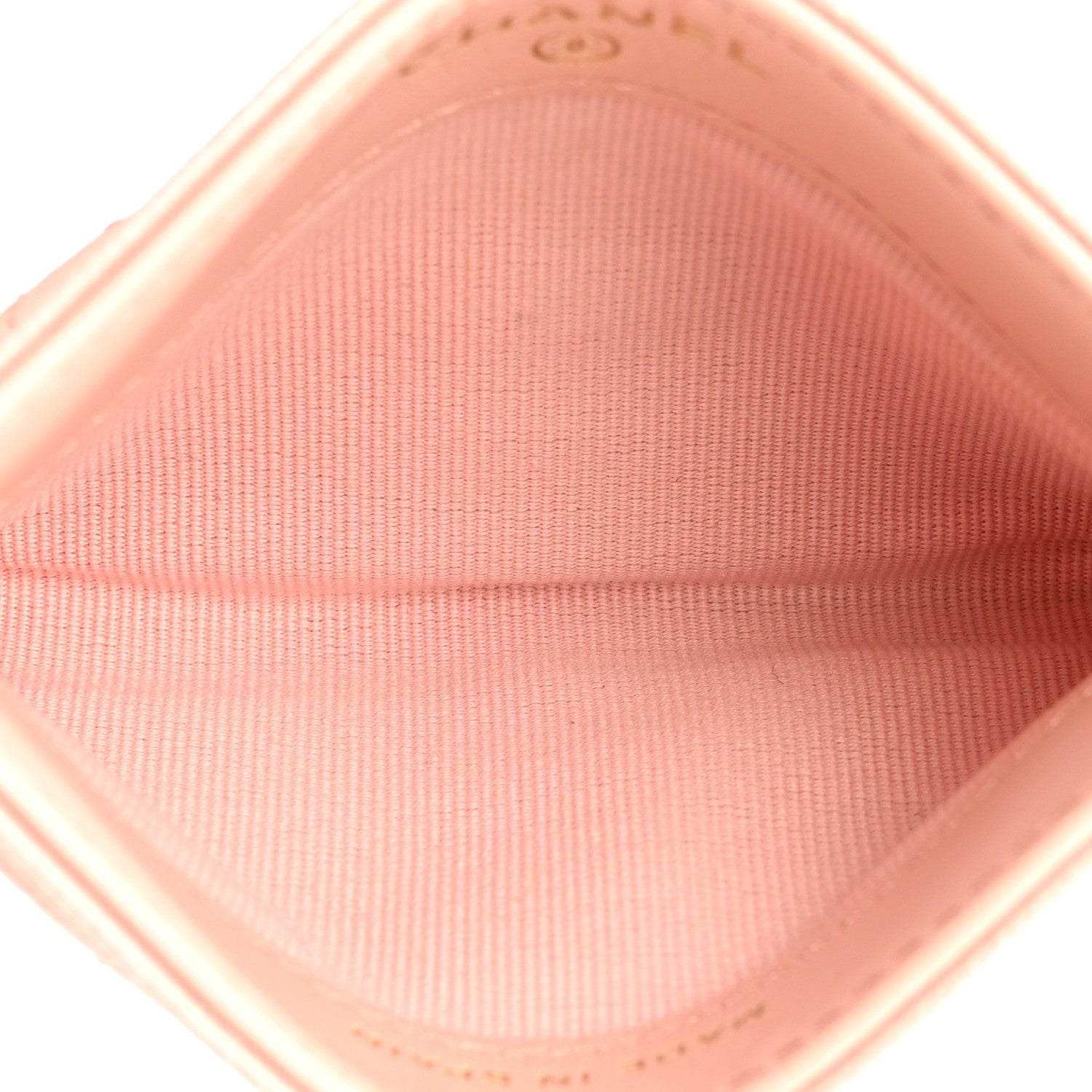 Chanel Caviar Quilted Card Holder Light Pink 5 of 10