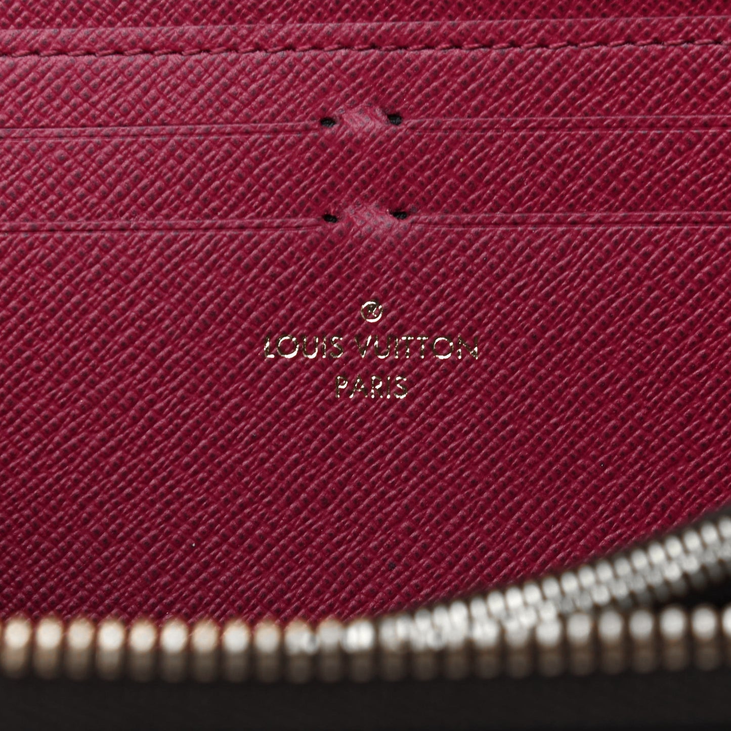 Monogram Clemence Wallet Fuchsia