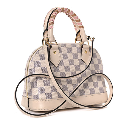Louis Vuitton Damier Azur Braided Alma BB 3 of 8