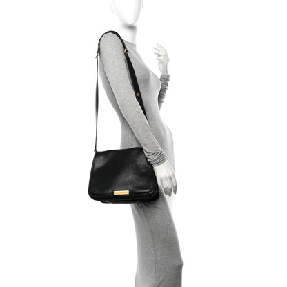 Saint Laurent Lambskin Amalia Flap Shoulder Bag Black 2 of 17
