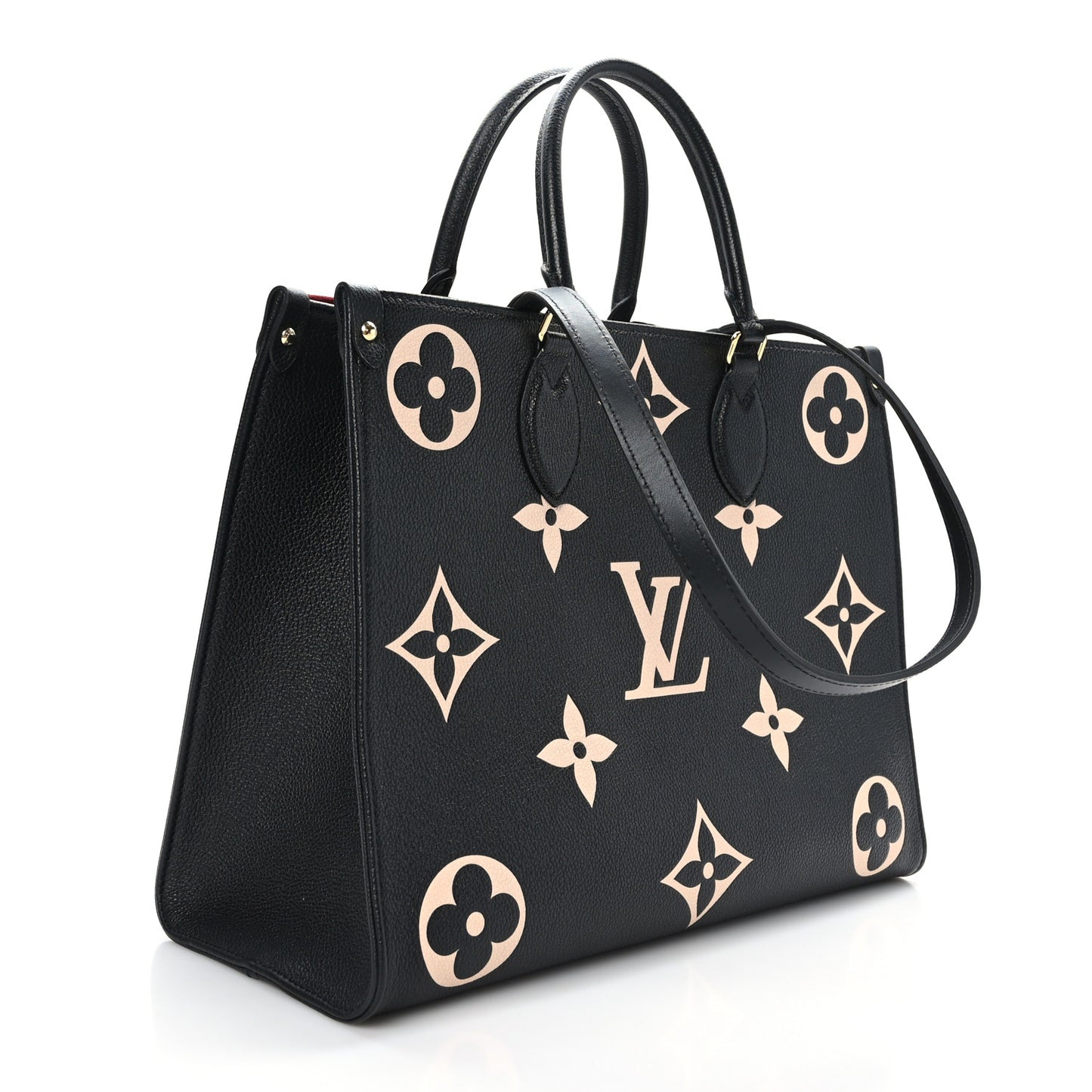 Empreinte Monogram Giant Onthego MM Black Beige