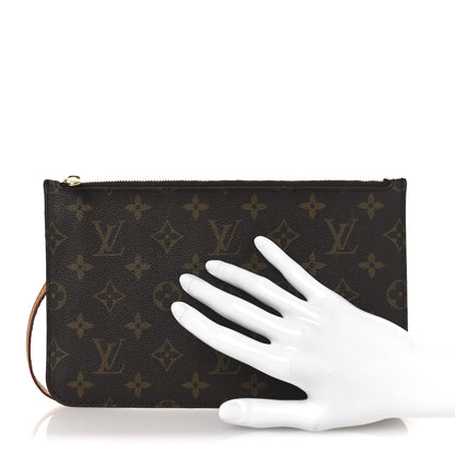 Louis Vuitton Monogram Neverfull MM GM Pochette 2 of 7