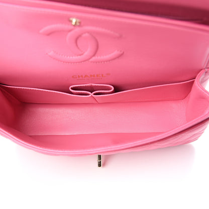 Chanel Caviar Quilted Medium Double Flap Pink 4 of 9