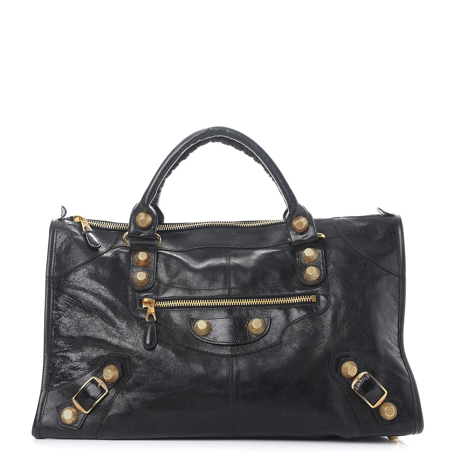 Balenciaga Agneau Giant 21 Gold Hardware Work Black 1 of 8
