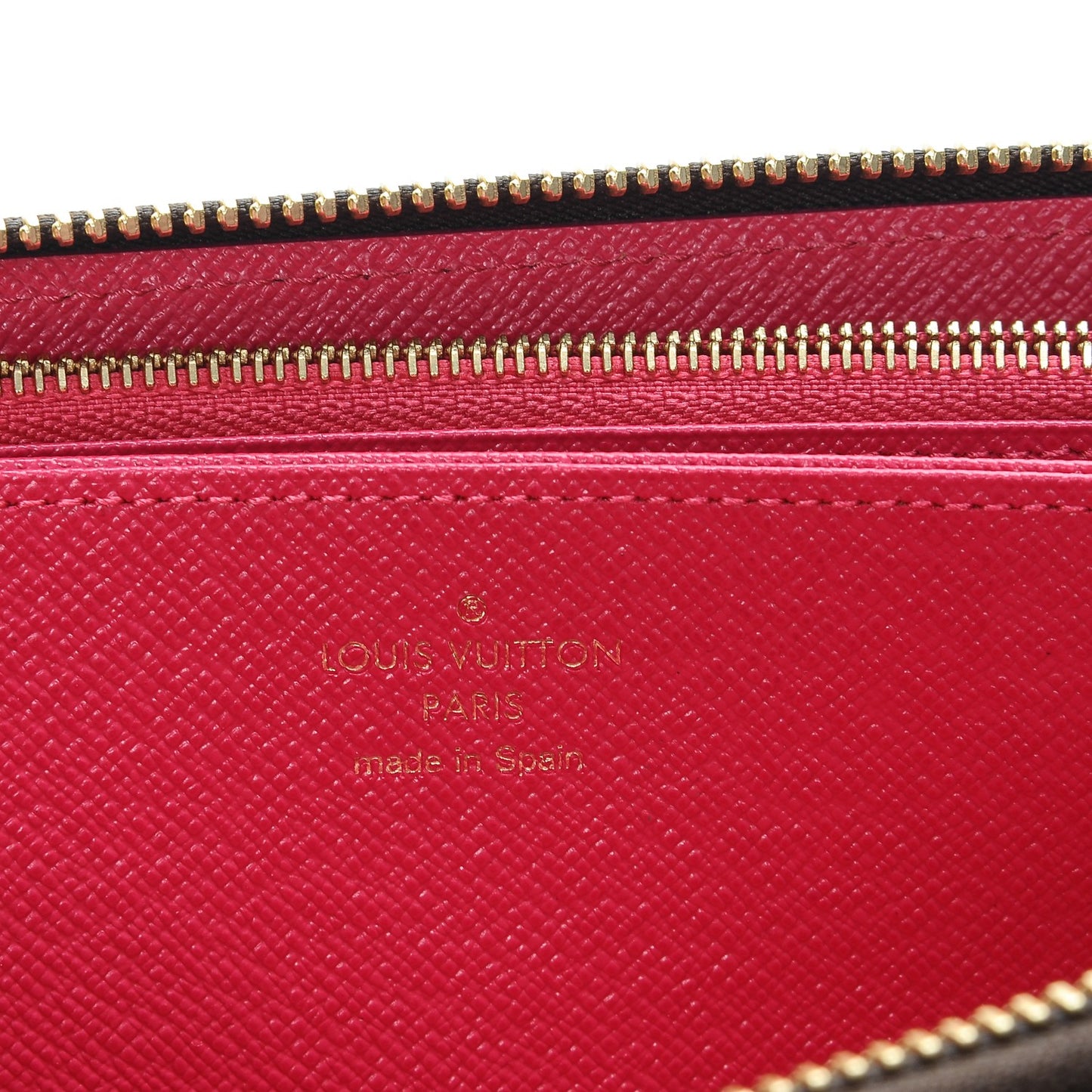 Monogram Bay Zippy Wallet Rose Ballerine Poppy