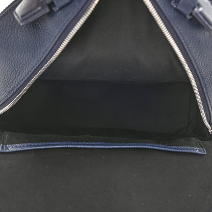 MCM Calfskin Visetos Floral Leopard Klassik Small Stark Backpack Blue Black 5 of 8