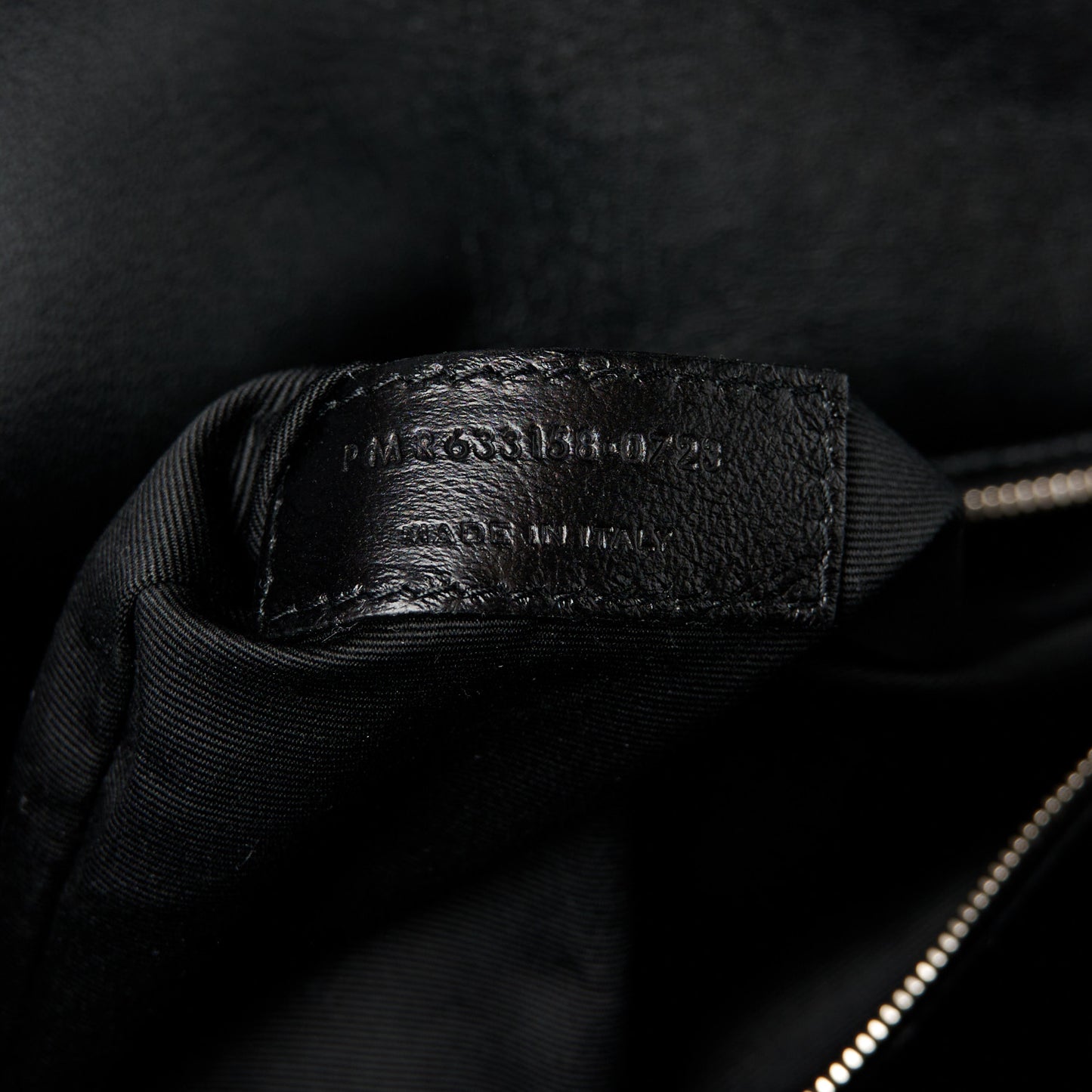Patent Matelasse Monogram Medium Niki Chain Satchel Black
