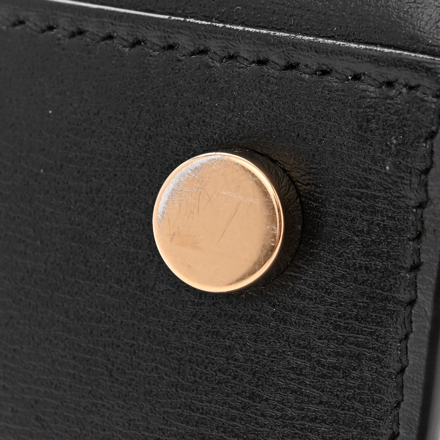 SAINT LAURENT Calfskin Nano Sac De Jour Black