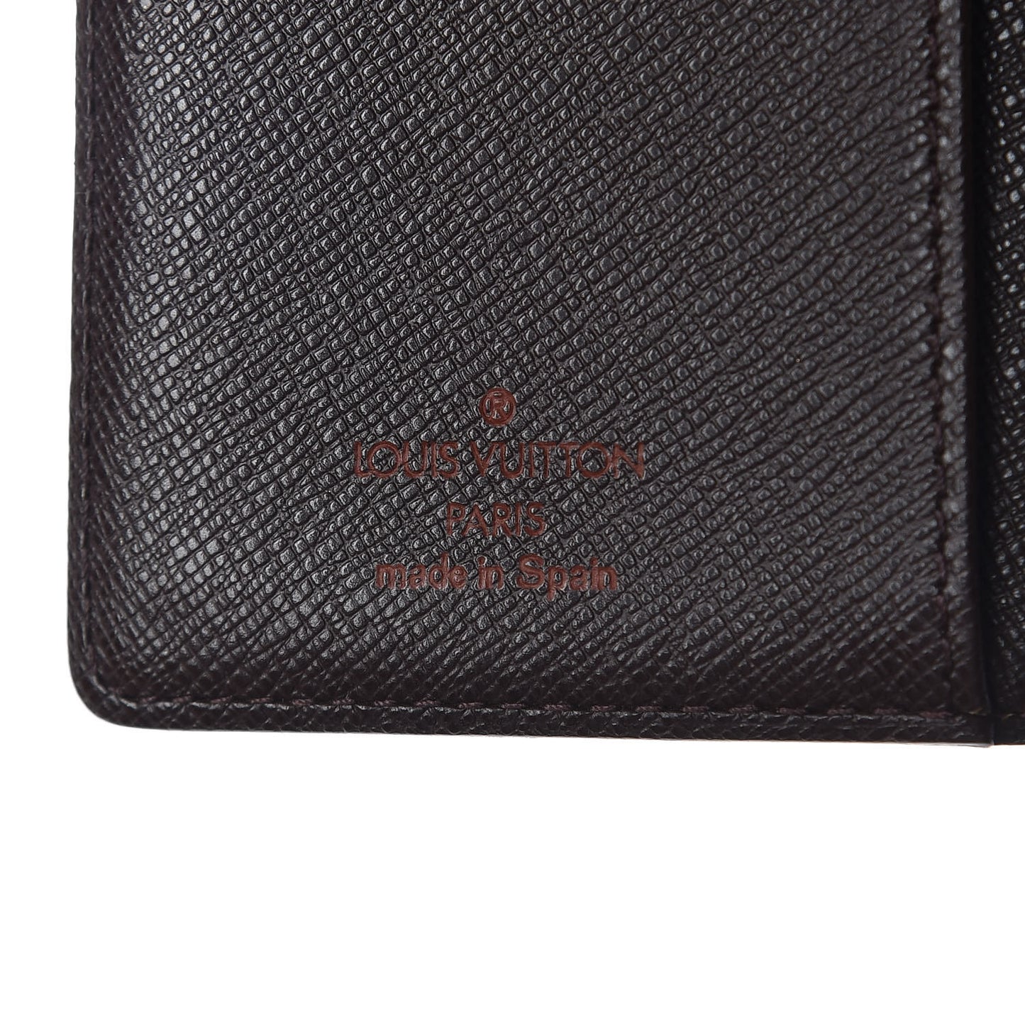 Damier Ebene Small Ring Agenda Cover
