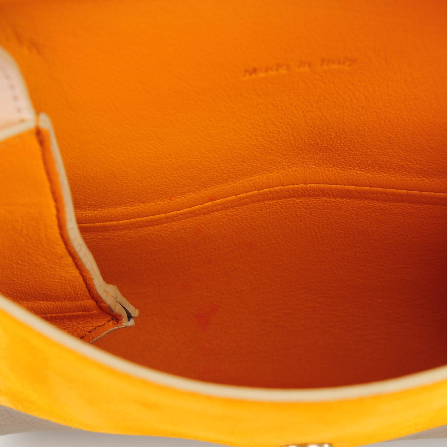 Calfskin All Soft Pouch Cream