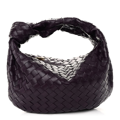 Bottega Veneta Nappa Intrecciato Teen Jodie Hobo Dark Mystic 1 of 10