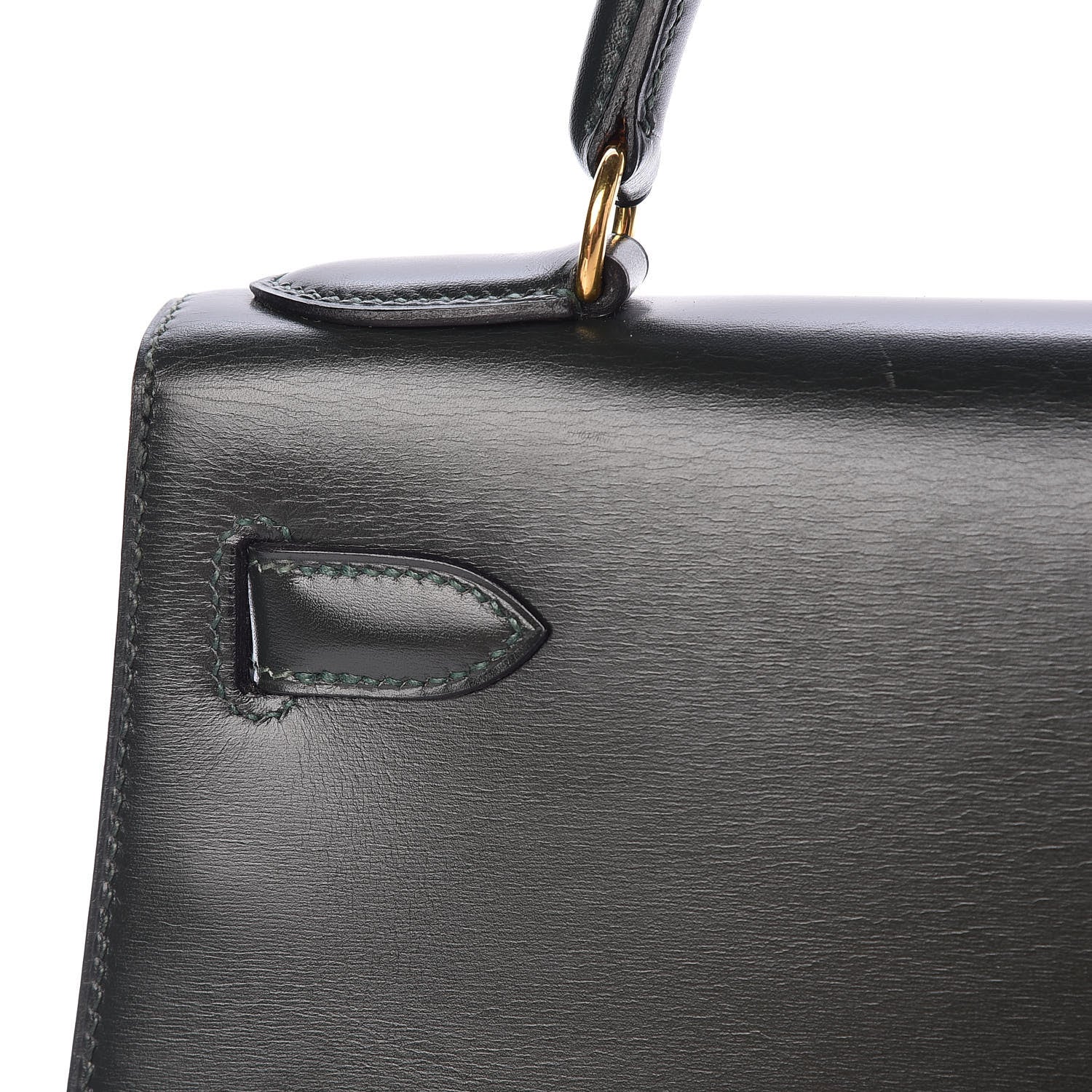 Hermes Box Kelly Sellier 28 Vert Fonce 27 of 49