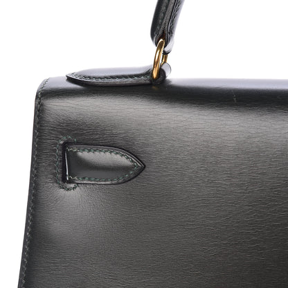 Hermes Box Kelly Sellier 28 Vert Fonce 27 of 49