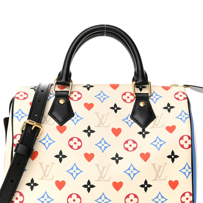Louis Vuitton Game On Speedy Bandouliere 25 White 8 of 11
