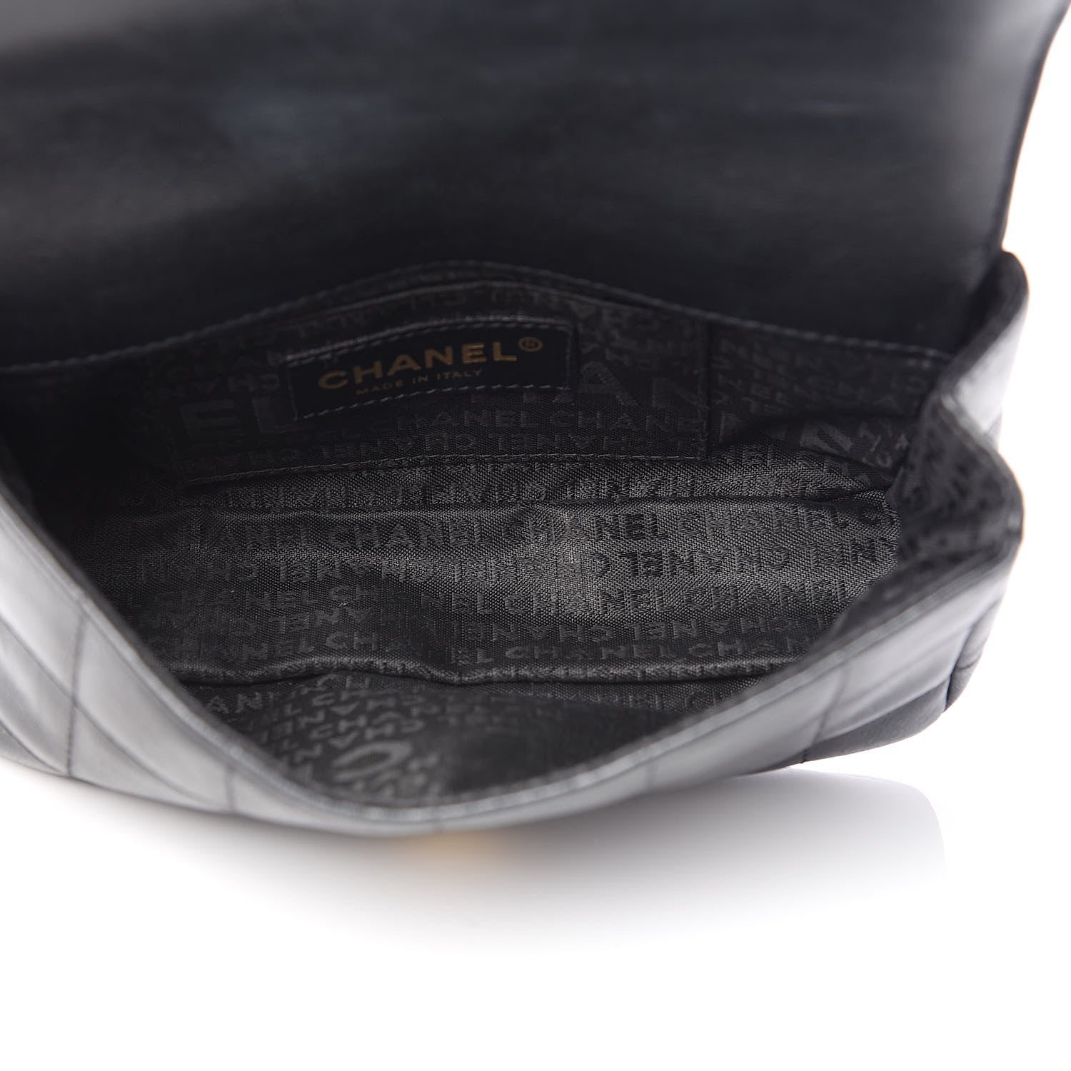 Chanel Lambskin Quilted Mini Chocolate Bar Camellia Flap Black 5 of 14