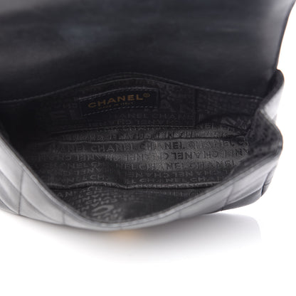 Chanel Lambskin Quilted Mini Chocolate Bar Camellia Flap Black 5 of 14