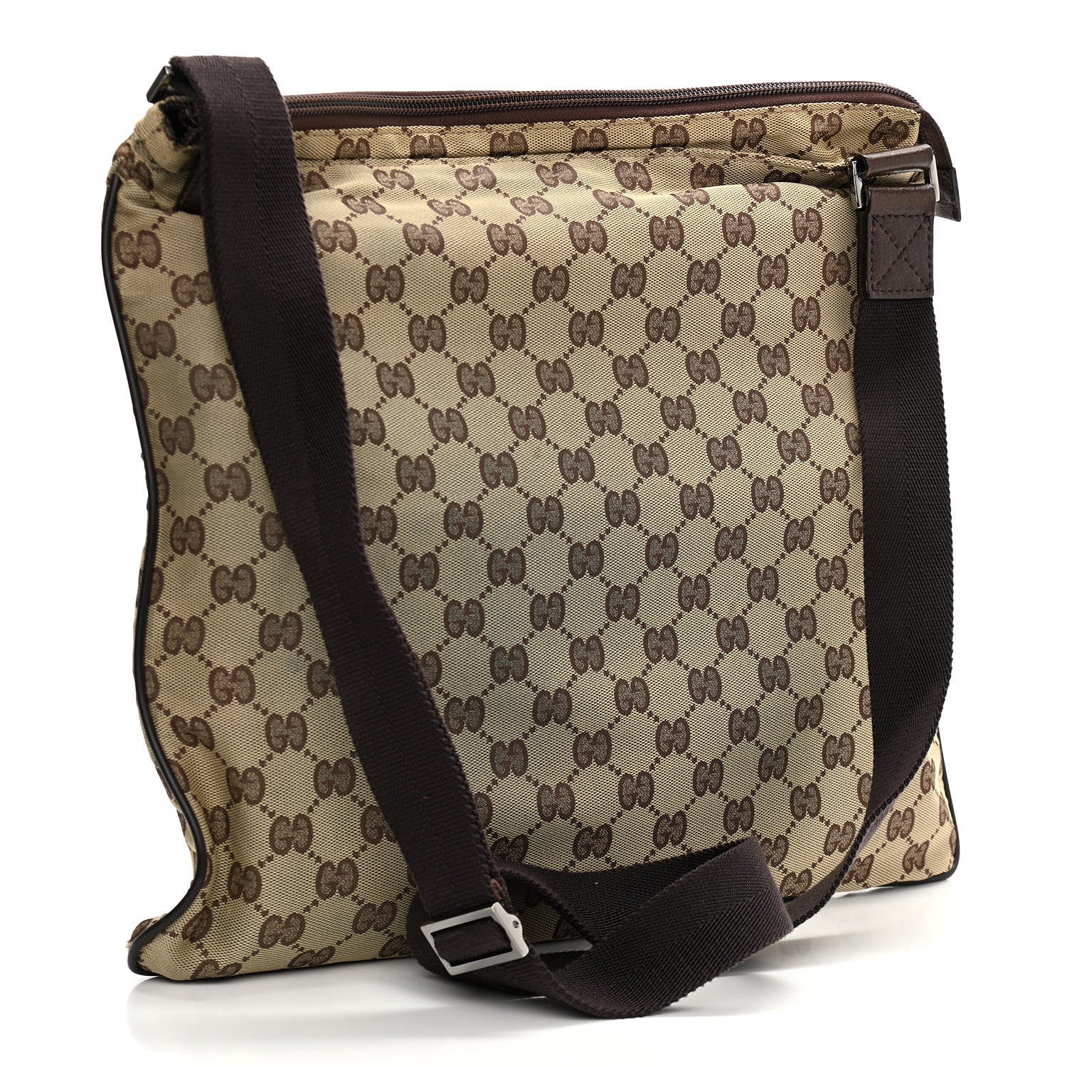 Gucci Monogram Messenger Bag Brown 3 of 17