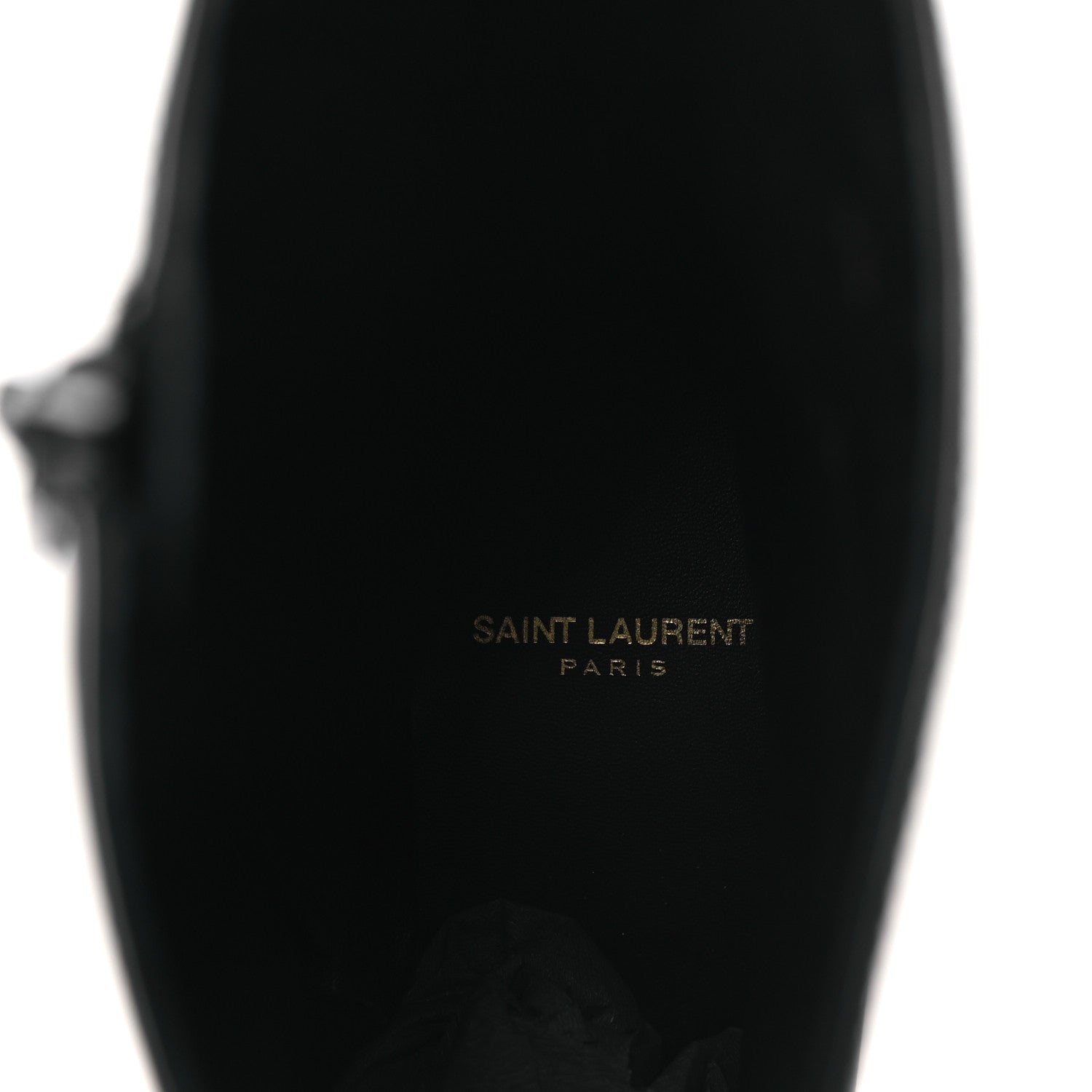 Saint Laurent Vitello Marilyn Betty 70 Ankle Zip Boots 38.5 Black 9 of 10