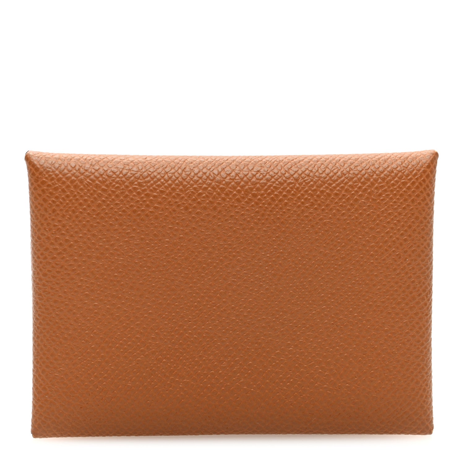 Hermes Epsom Calvi Duo Card Case Gold 1 of 8