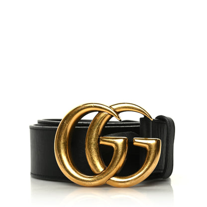 Gucci Calfskin Double G 40mm Belt 85 34 Black 1 of 6