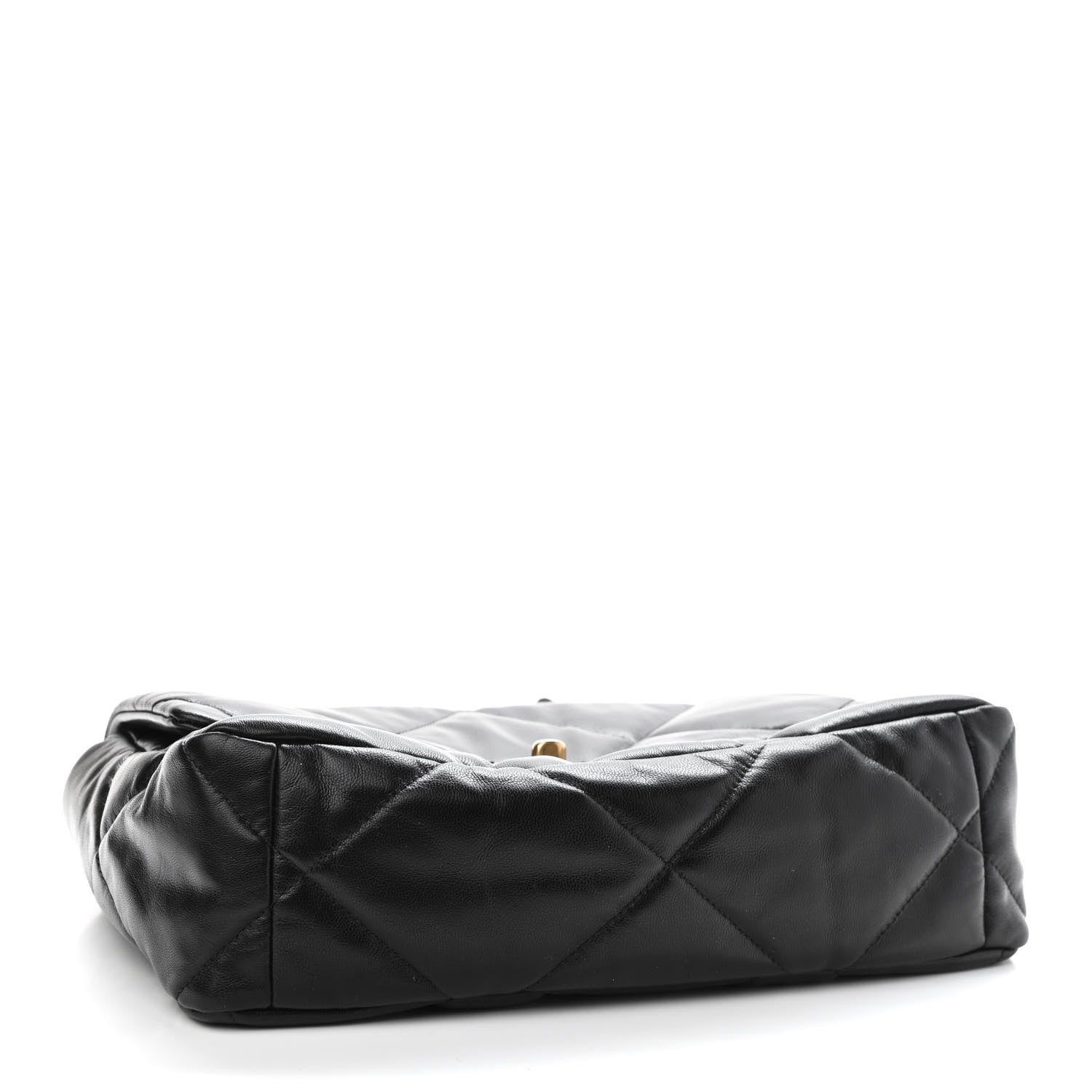 Chanel Lambskin Quilted Large Chanel 19 Flap Black 4 of 9