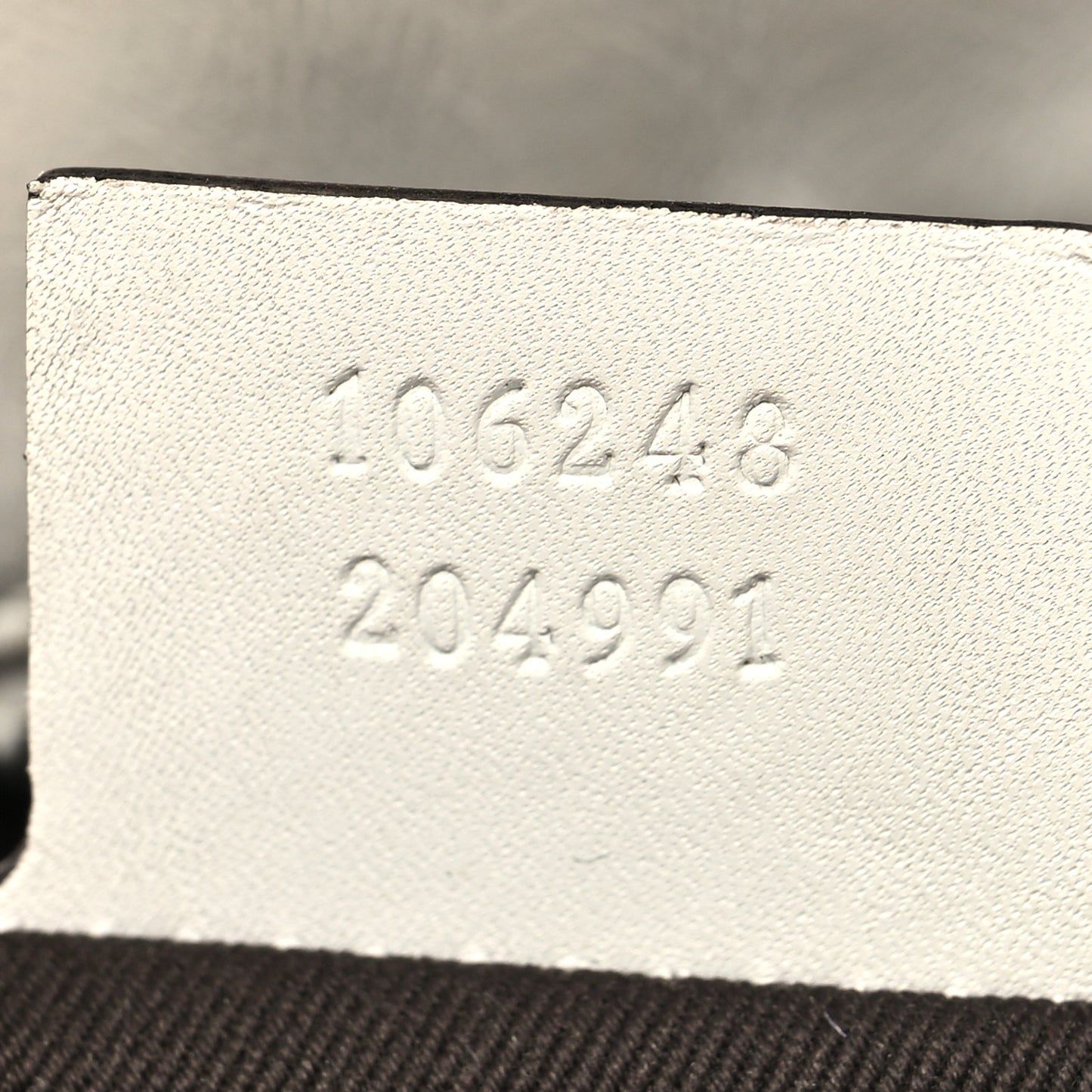 Monogram Calfskin Tote White