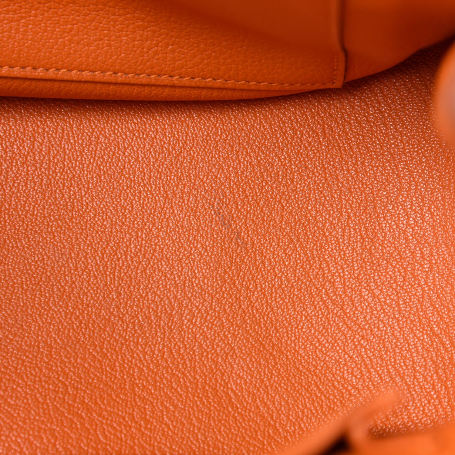 Hermes Taurillon Clemence Jypsiere 34 Orange 12 of 15