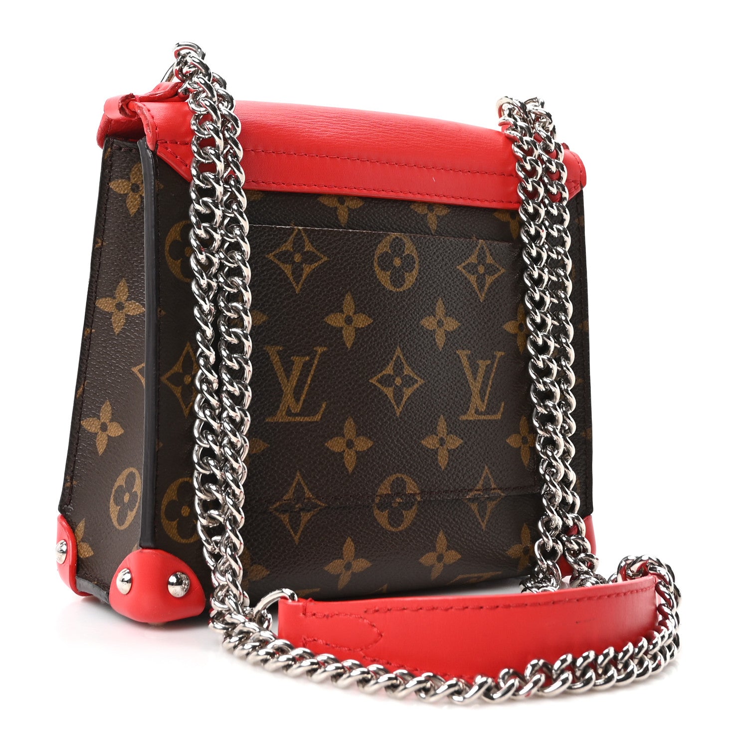 Louis Vuitton Monogram Tribal Mask Chain PM Rouge 3 of 9