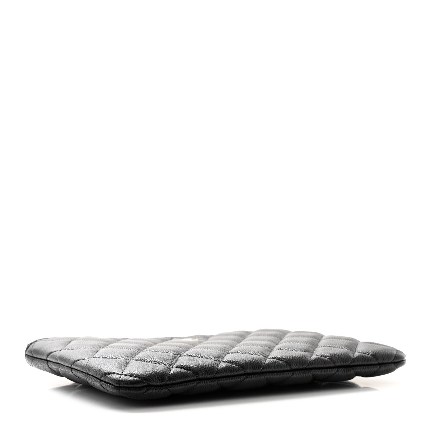 Chanel Caviar Quilted Small Zipped Pouch Black 4 of 9
