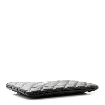 Chanel Caviar Quilted Small Zipped Pouch Black 4 of 9