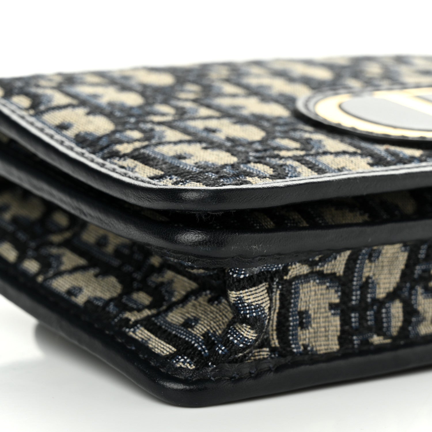 Christian Dior Oblique 30 Montaigne 2-In-1 Pouch Blue 9 of 13